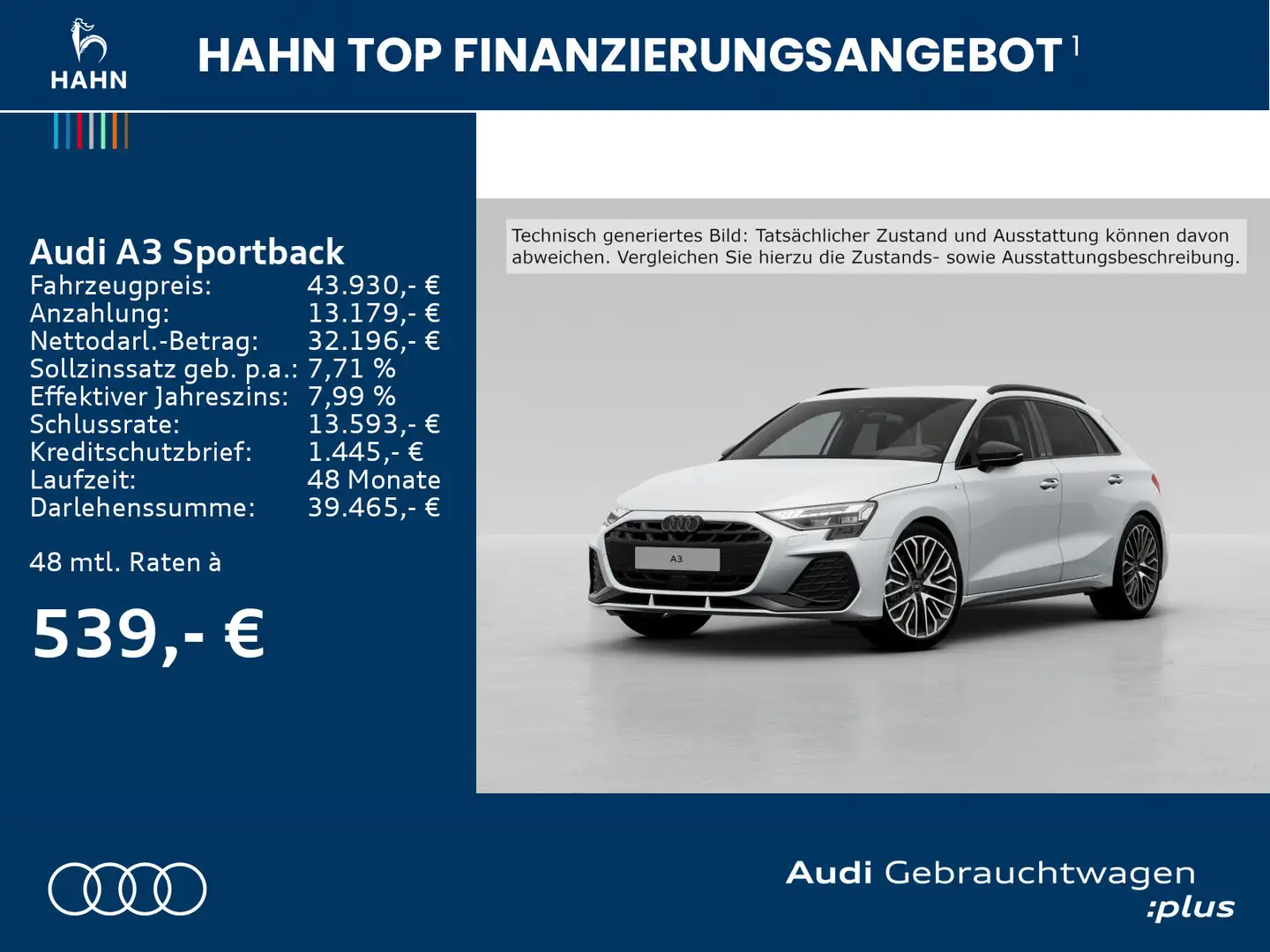 Audi A3 35TFSI S-tronic S line LED Navi CAM Blanc - 2