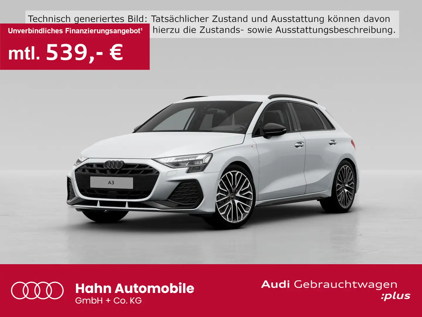 Audi A3 35TFSI S-tronic S line LED Navi CAM Blanc - 1