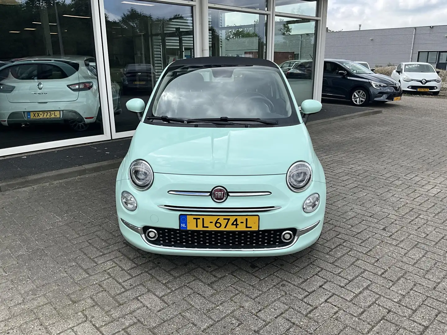 Fiat 500C 0.9 TwinAir Turbo Lounge Vert - 2
