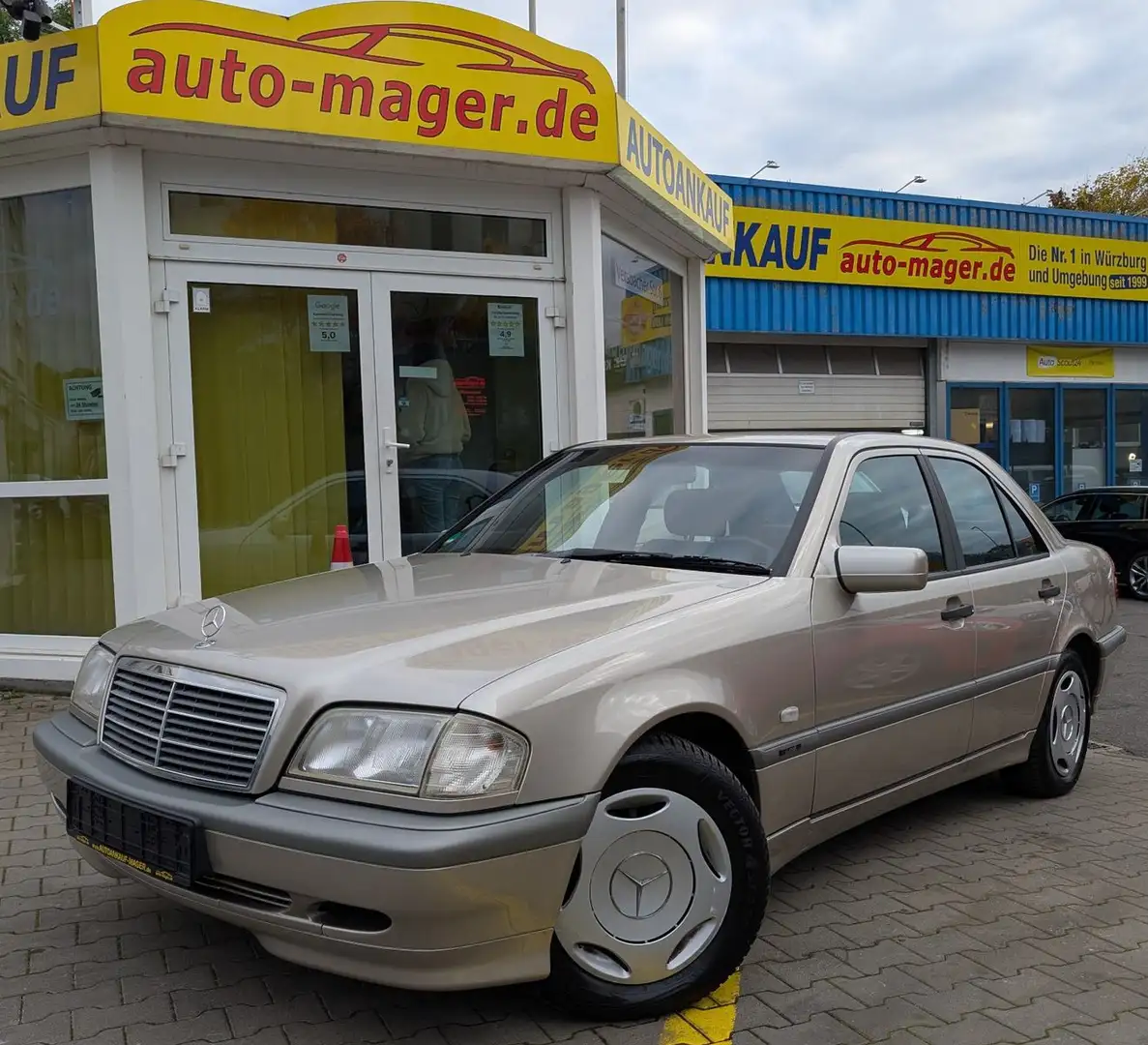 Mercedes-Benz C 180 Lim. Classic*2Hd/Rentner*Klima*KeinRostTOP Silber - 1