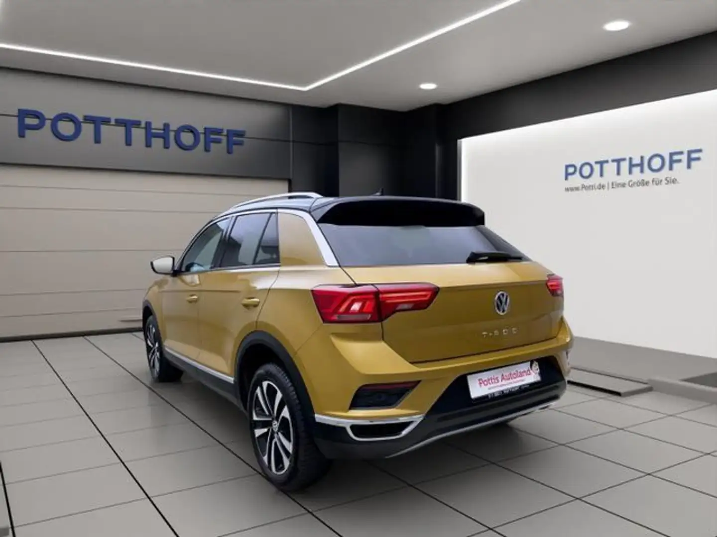 Volkswagen T-Roc 1.6 TDI UNITED AHK NAVI SITZHZG PDC Gelb - 2