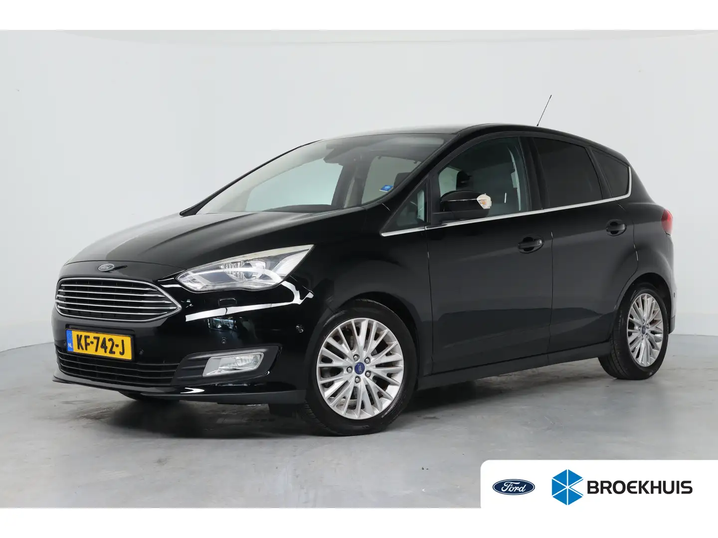 Ford C-Max 1.5 Titanium | Dealer Onderhouden! | Winter pack | Zwart - 1