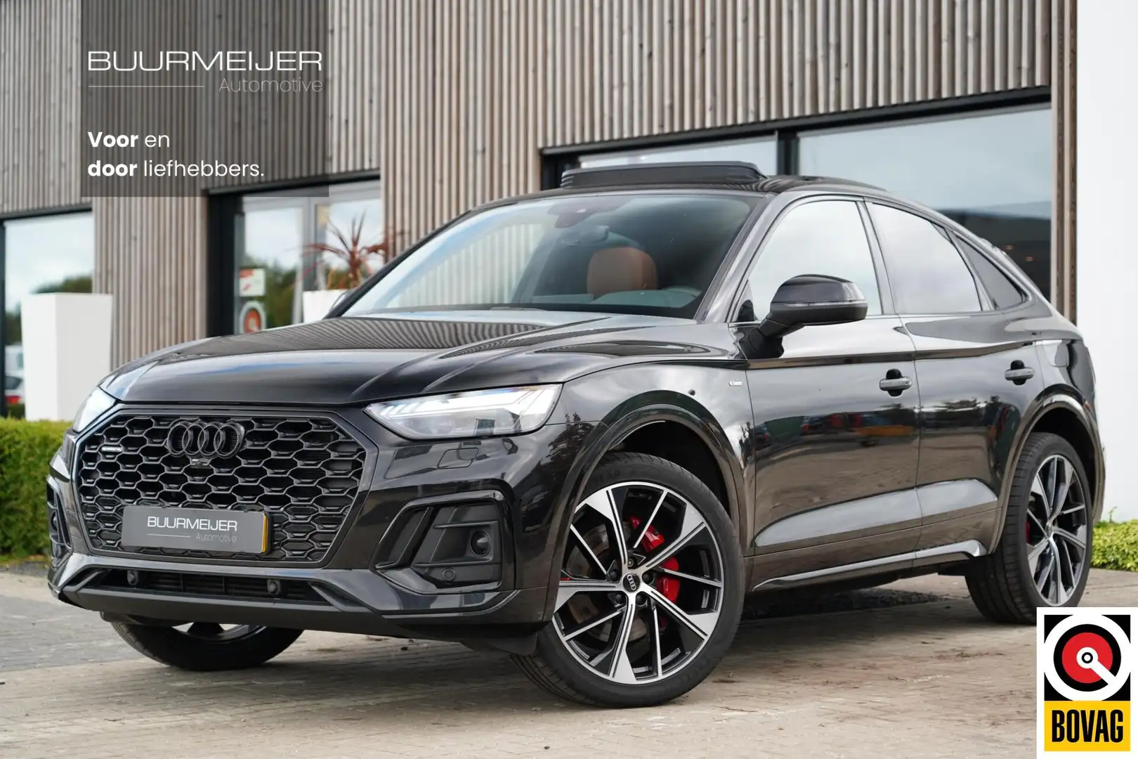Audi Q5 55 TFSI e S edition Competition | Dealer onderhoud Zwart - 1