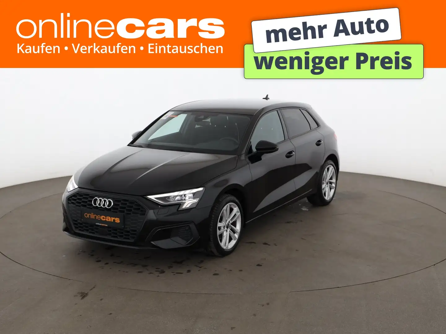 Audi A3 Sportback 30 TFSI Aut LED NAVI R-CAM SITZHZG Schwarz - 1