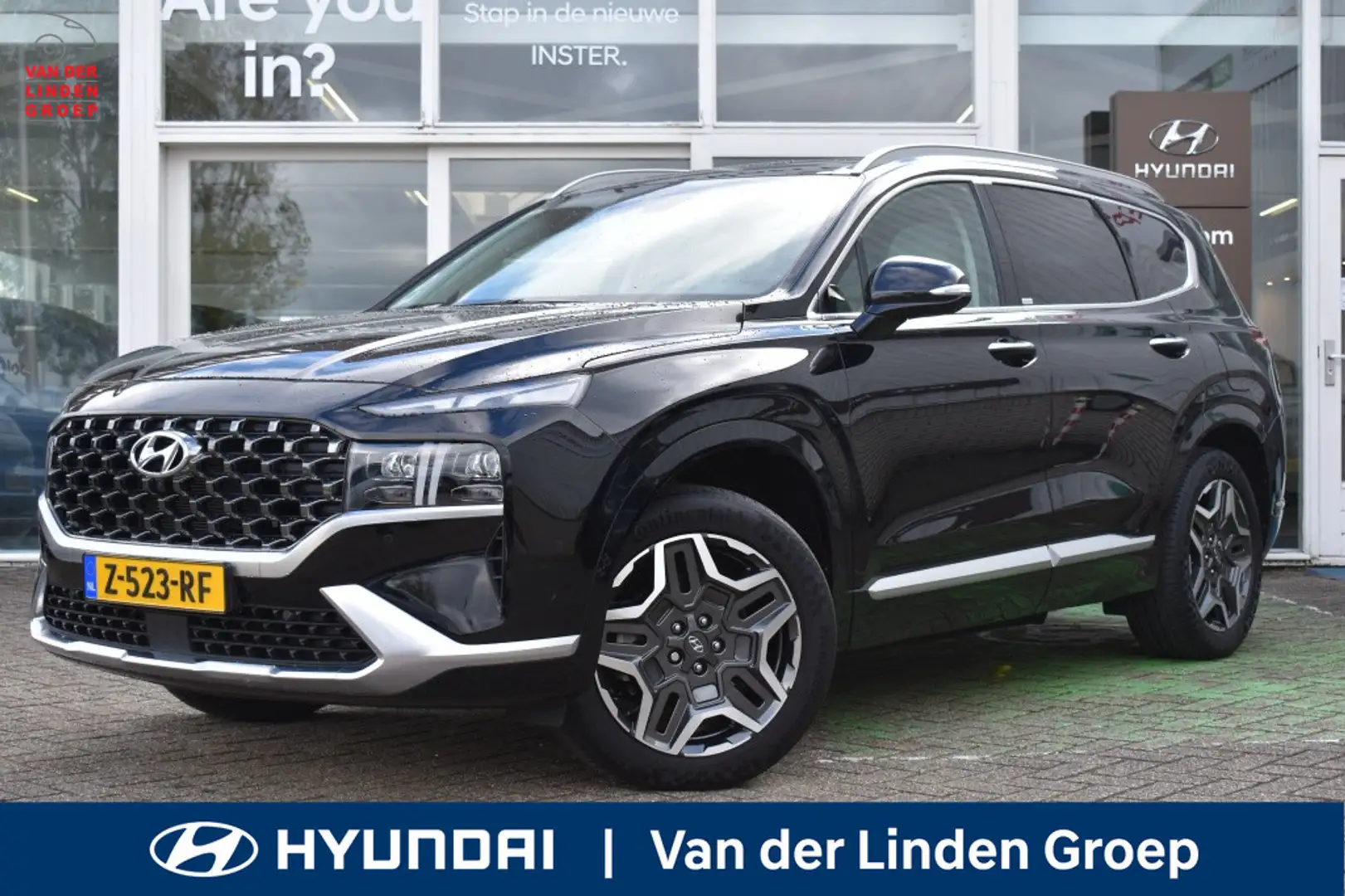 Hyundai SANTA FE 1.6 T-GDI PHEV Premium Plus Sky | Trekhaak | Full Zwart - 1
