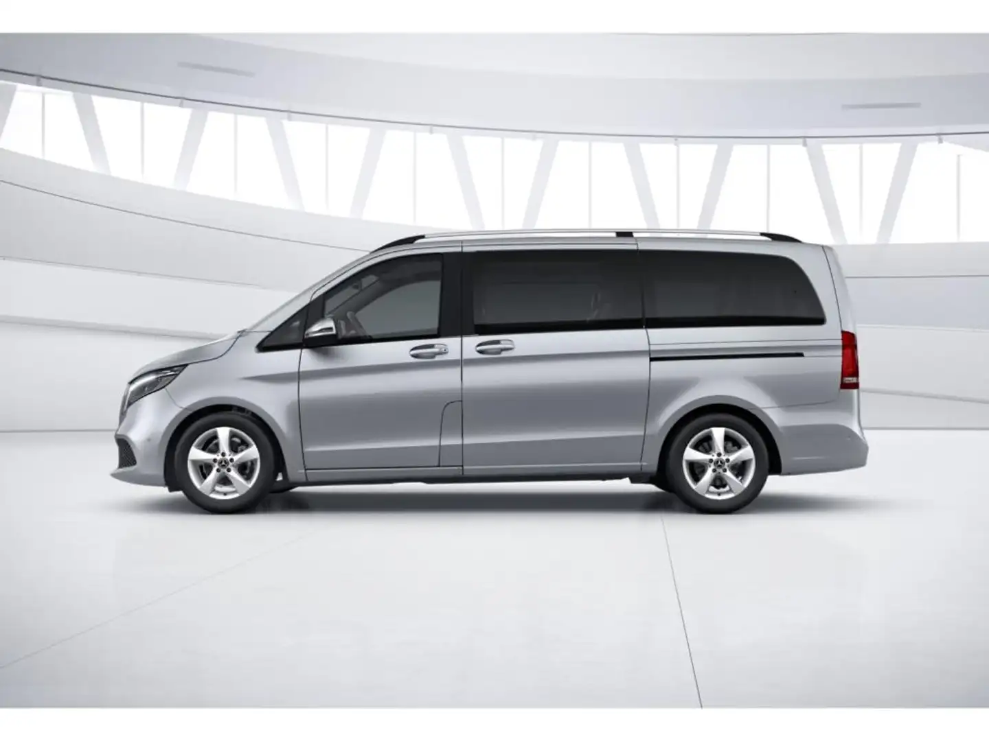 Mercedes-Benz V 300 d AVANTGARDE EDITION Lang 360°+Totwink Silber - 2