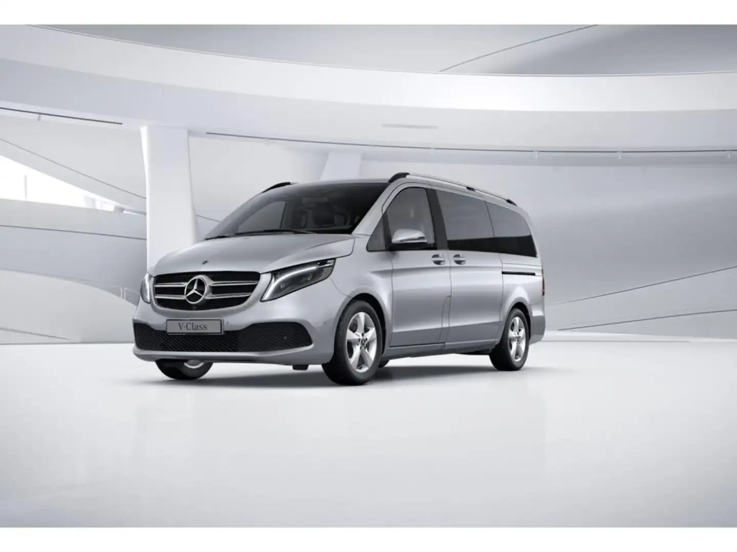 Mercedes-Benz V 300 d AVANTGARDE EDITION Lang 360°+Totwink Silber - 1