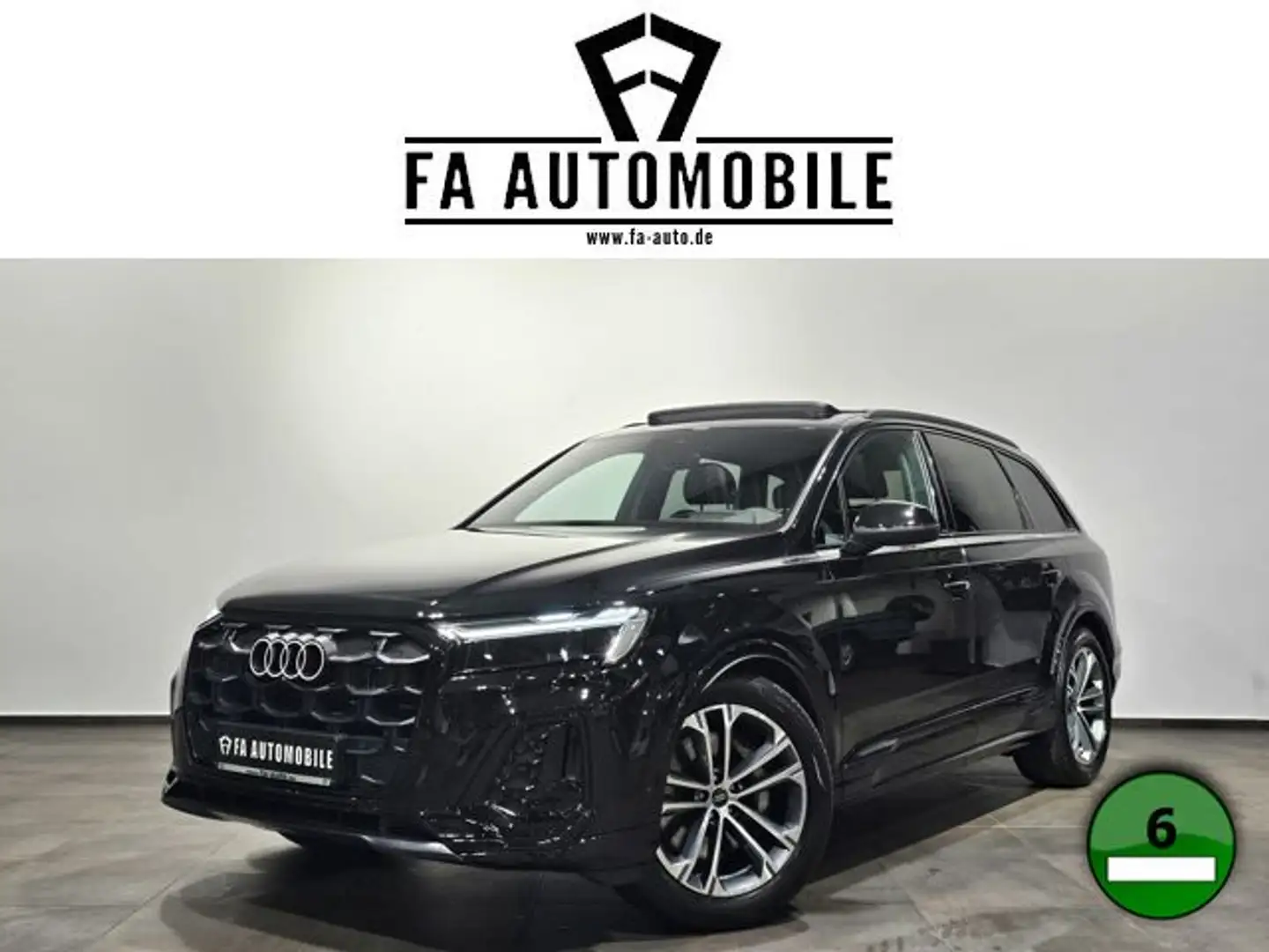 Audi Q7 55 TFSI S Line Black 7Sitz Pano Matrix AHK 20 Black - 1