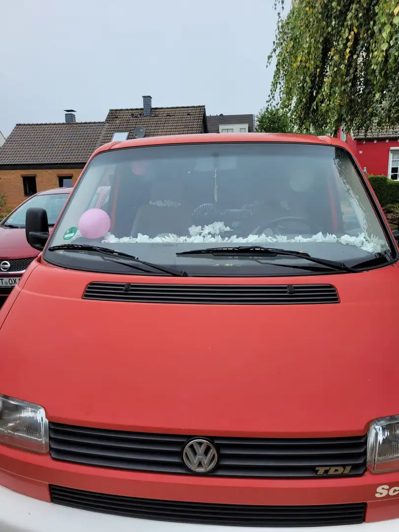 Volkswagen T4 Transporter TDI 7DJ1Y3/WL1 Autm. Rot - 1