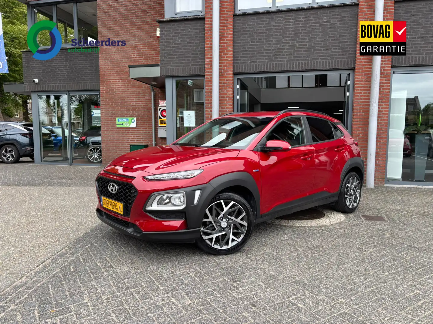 Hyundai KONA 1.6 GDI HEV Advantage,Navi,Camera,1 jaar garantie Rouge - 1