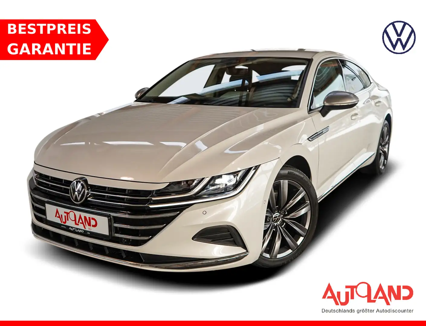 Volkswagen Arteon 2.0 TSI DSG Elegance LED ACC DAB Kamera Blanc - 1