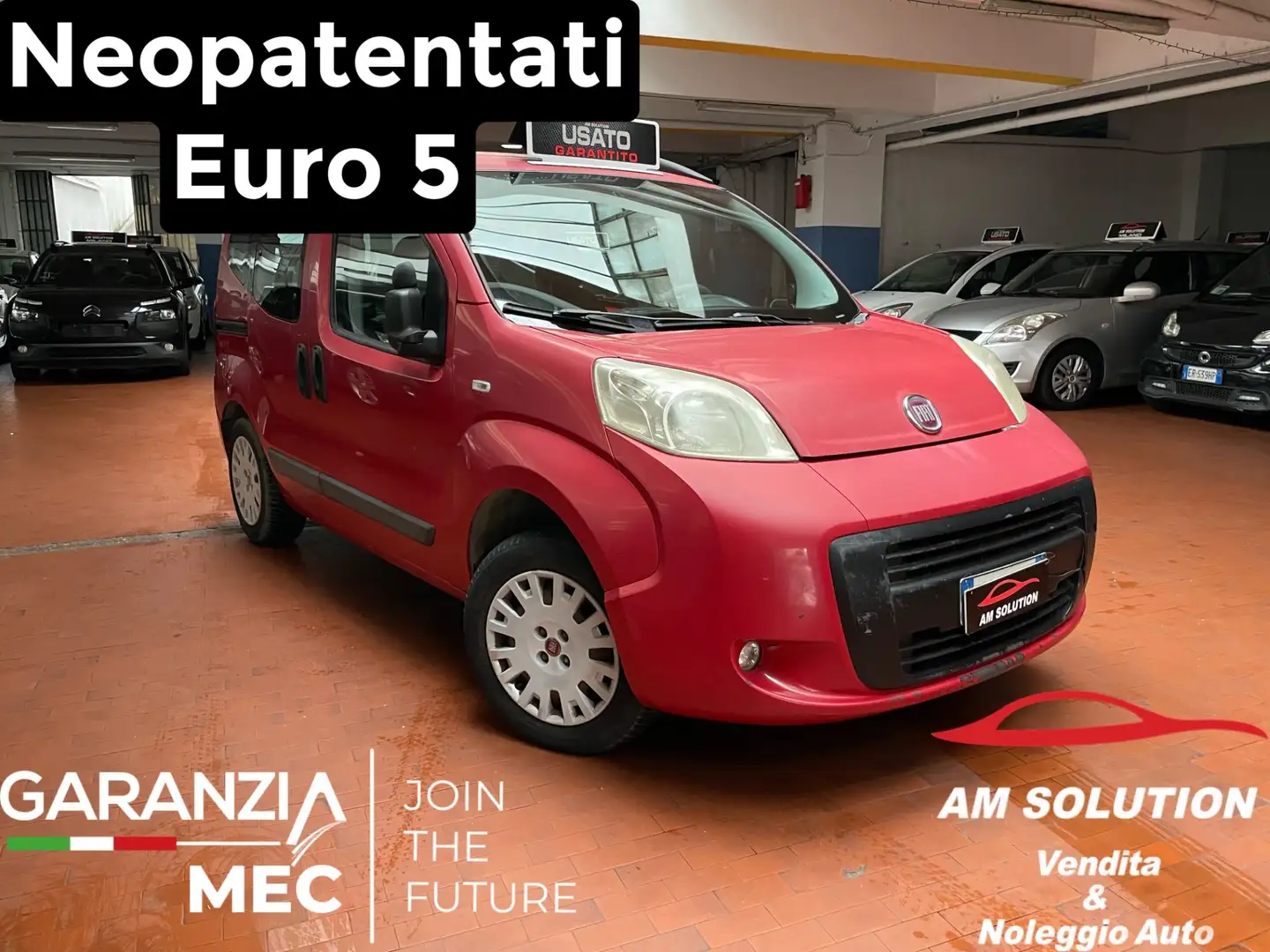 Fiat Qubo QUBO 1.4 Neopatentati Euro 5 Rouge - 1