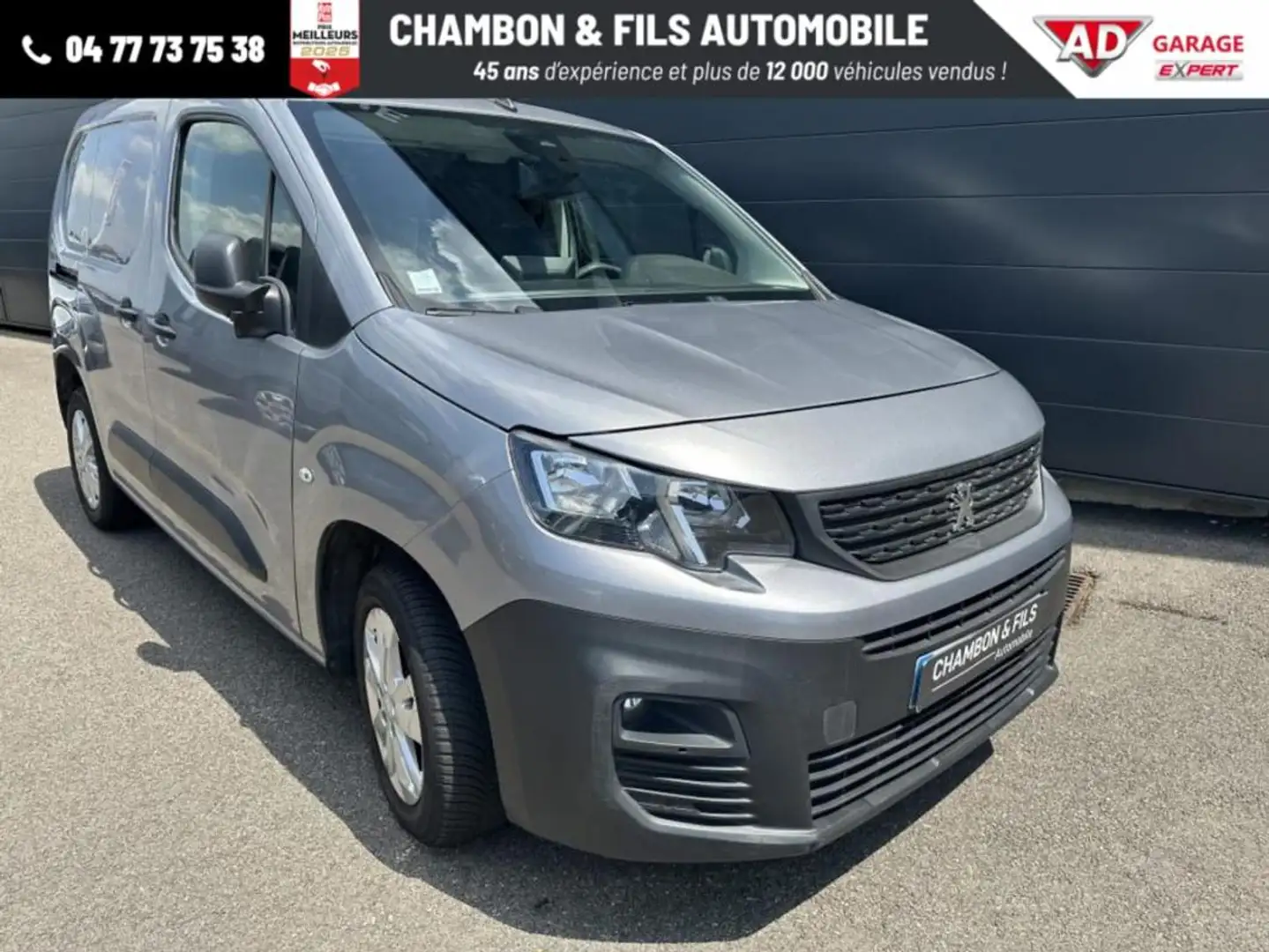 Peugeot Partner FOURGON STANDARD 1000 KG BLUEHDI 130 S&S EAT8 ASPH Gris - 1