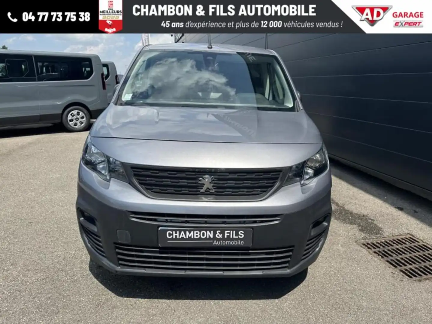 Peugeot Partner FOURGON STANDARD 1000 KG BLUEHDI 130 S&S EAT8 ASPH Gris - 2