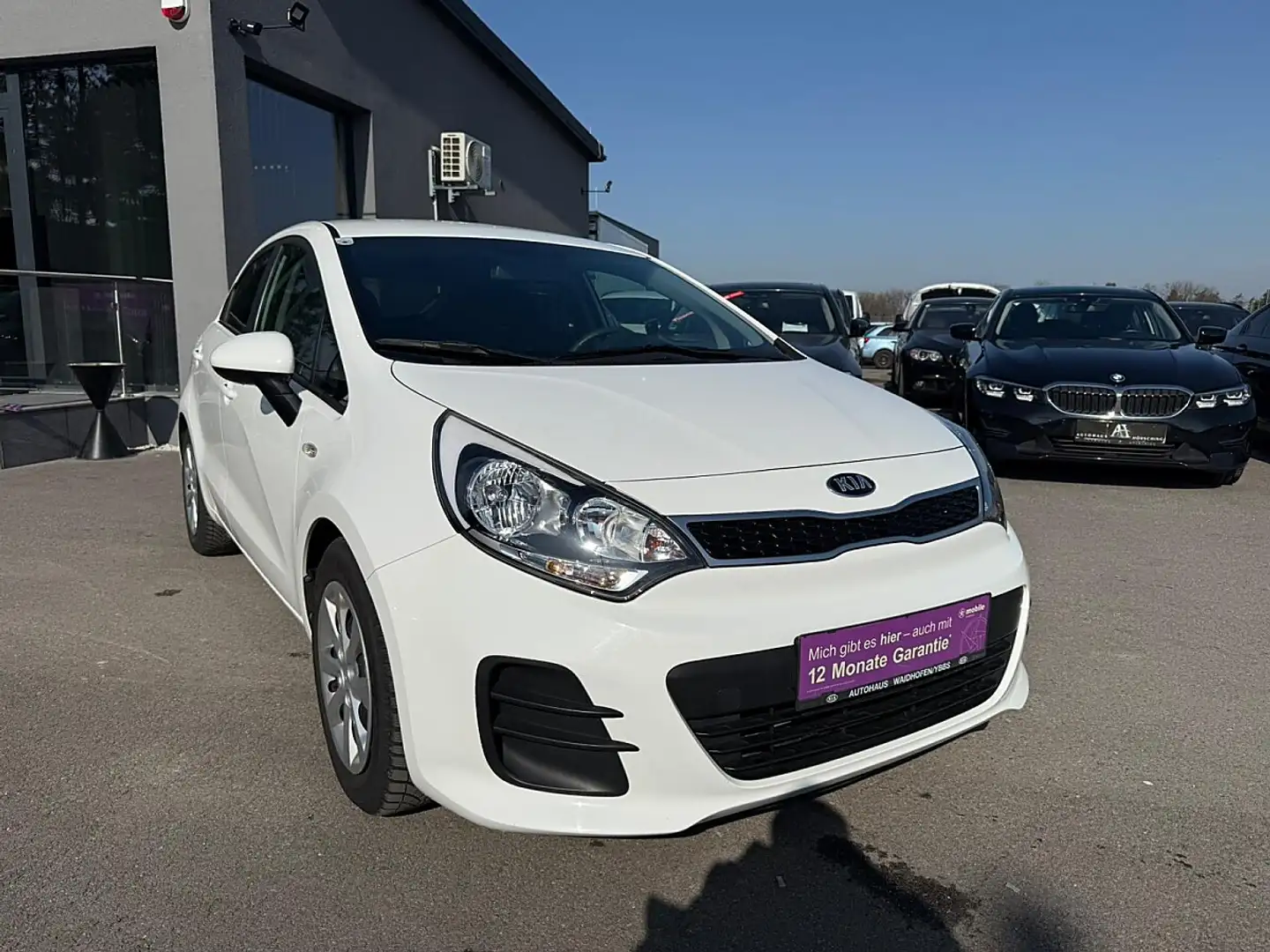 Kia Rio 1,2 MPI Österreich Edition Weiß - 1