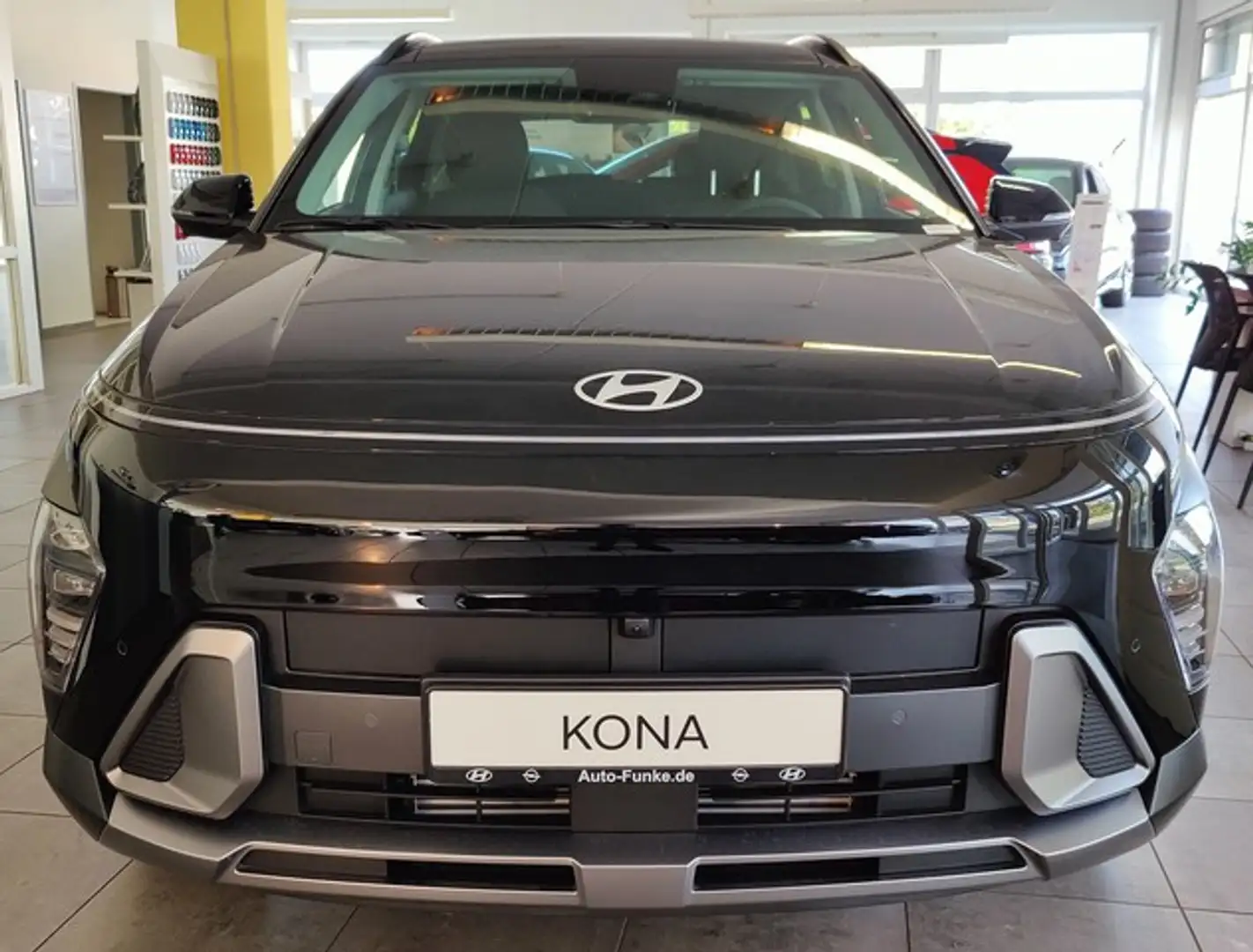 Hyundai KONA 1.6 T-GDI Prime 2WD AT, Navi, Voll-LED, Leder, ... Negro - 2