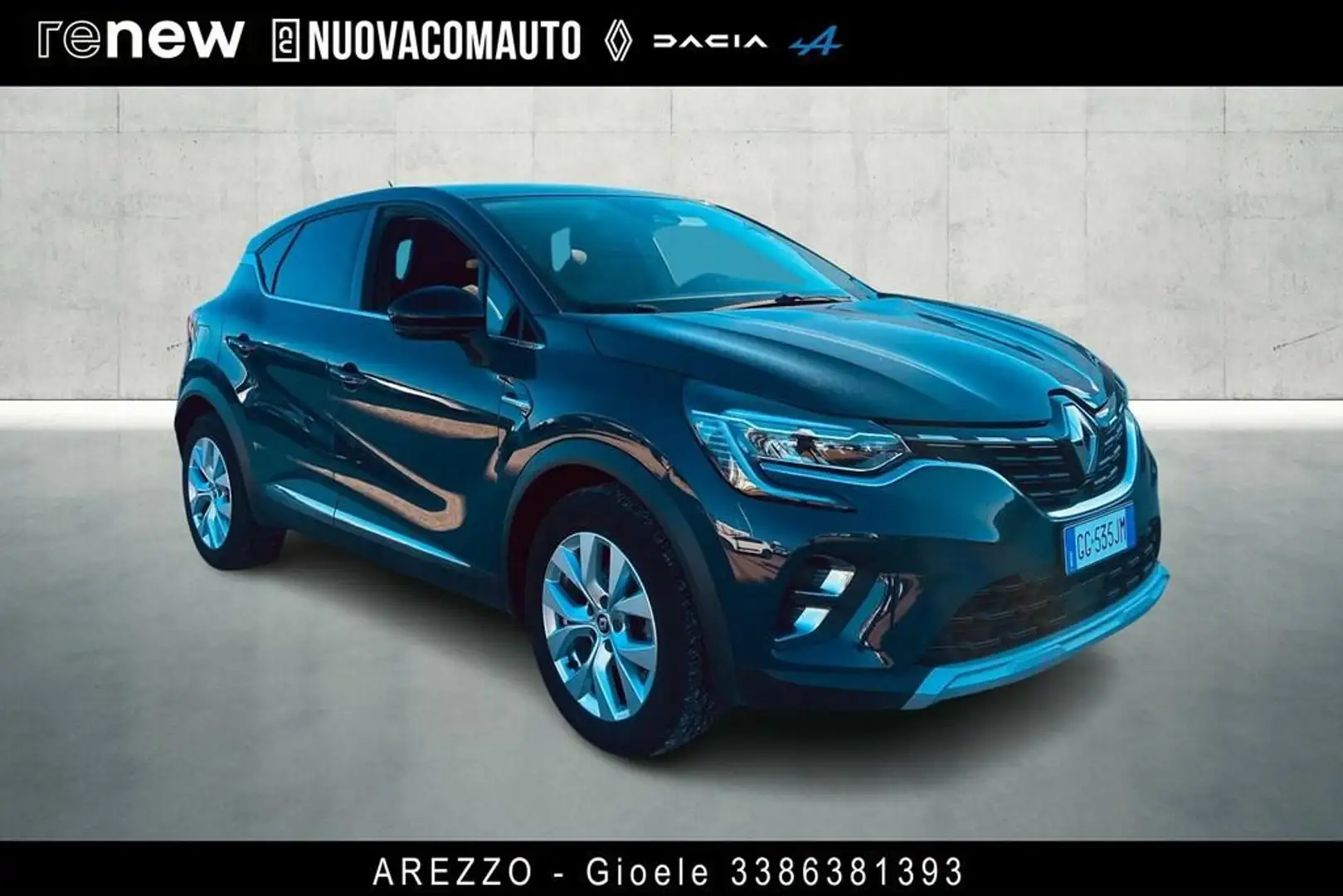 Renault Captur 1.0 tce Intens Gpl 100cv my21 Blu/Azzurro - 2