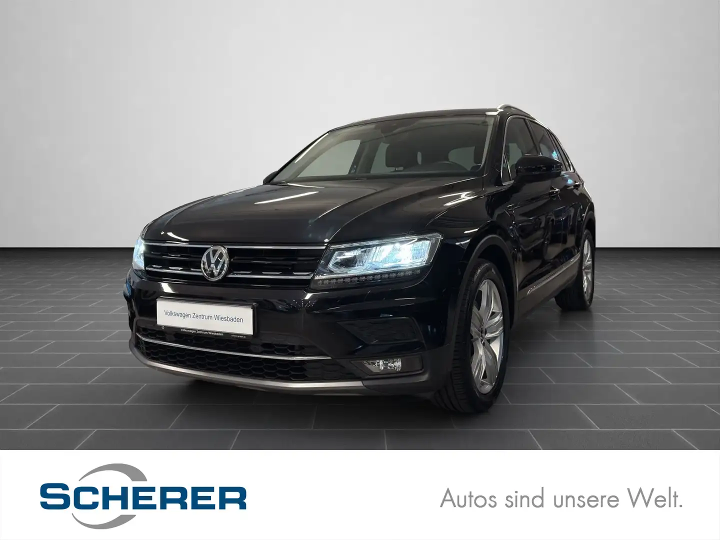 Volkswagen Tiguan 2.0 TSI DSG 4M Highline, Navi, Sitzh., Pa Schwarz - 1