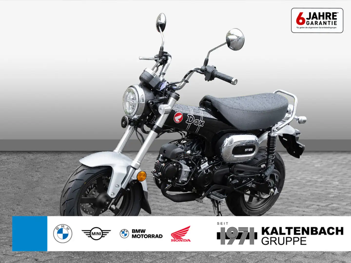 Honda DAX ST 125 LED SCHEINWERFER Zwart - 1