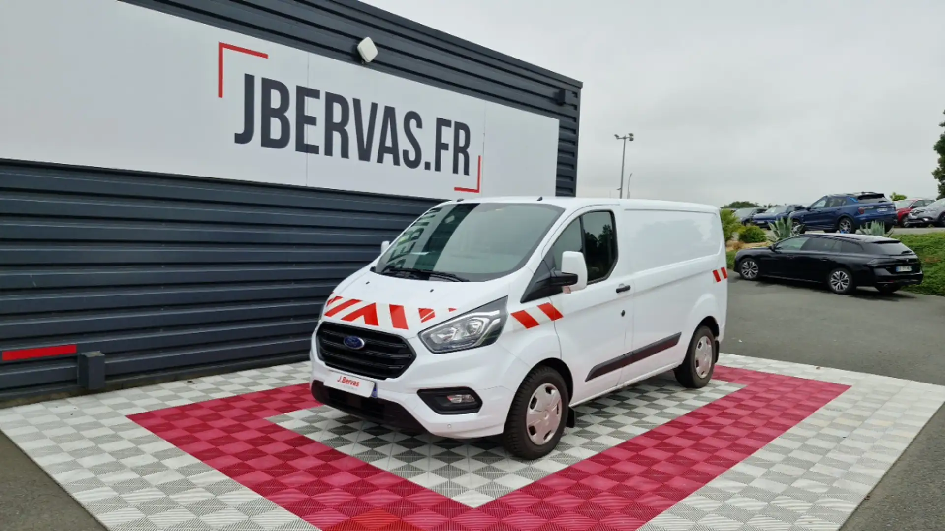 Ford Transit Custom 300 L1H1 2.0 ECOBLUE 130 SS BVA TREN Blanc - 1