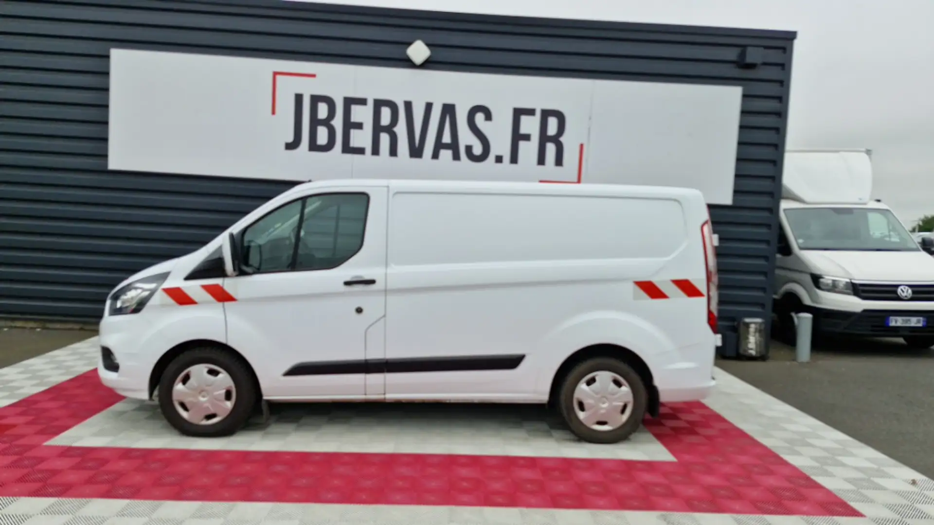 Ford Transit Custom 300 L1H1 2.0 ECOBLUE 130 SS BVA TREN Blanc - 2