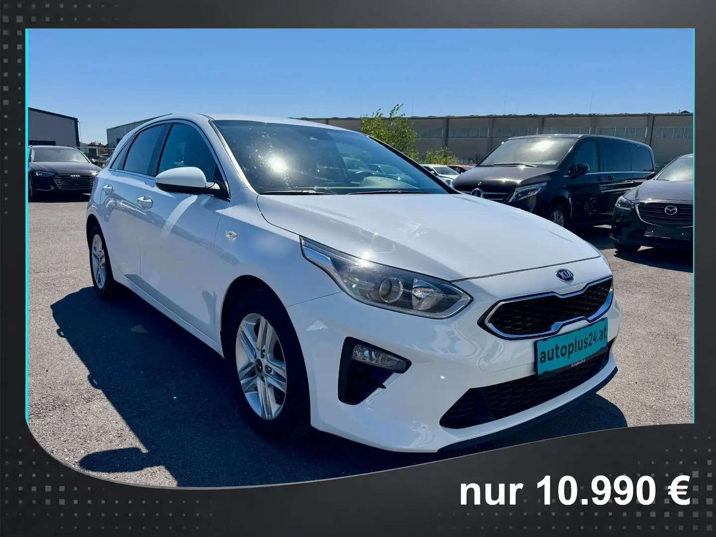 Kia Ceed / cee'd 1,6 CRDi ISG Silber Weiß - 1