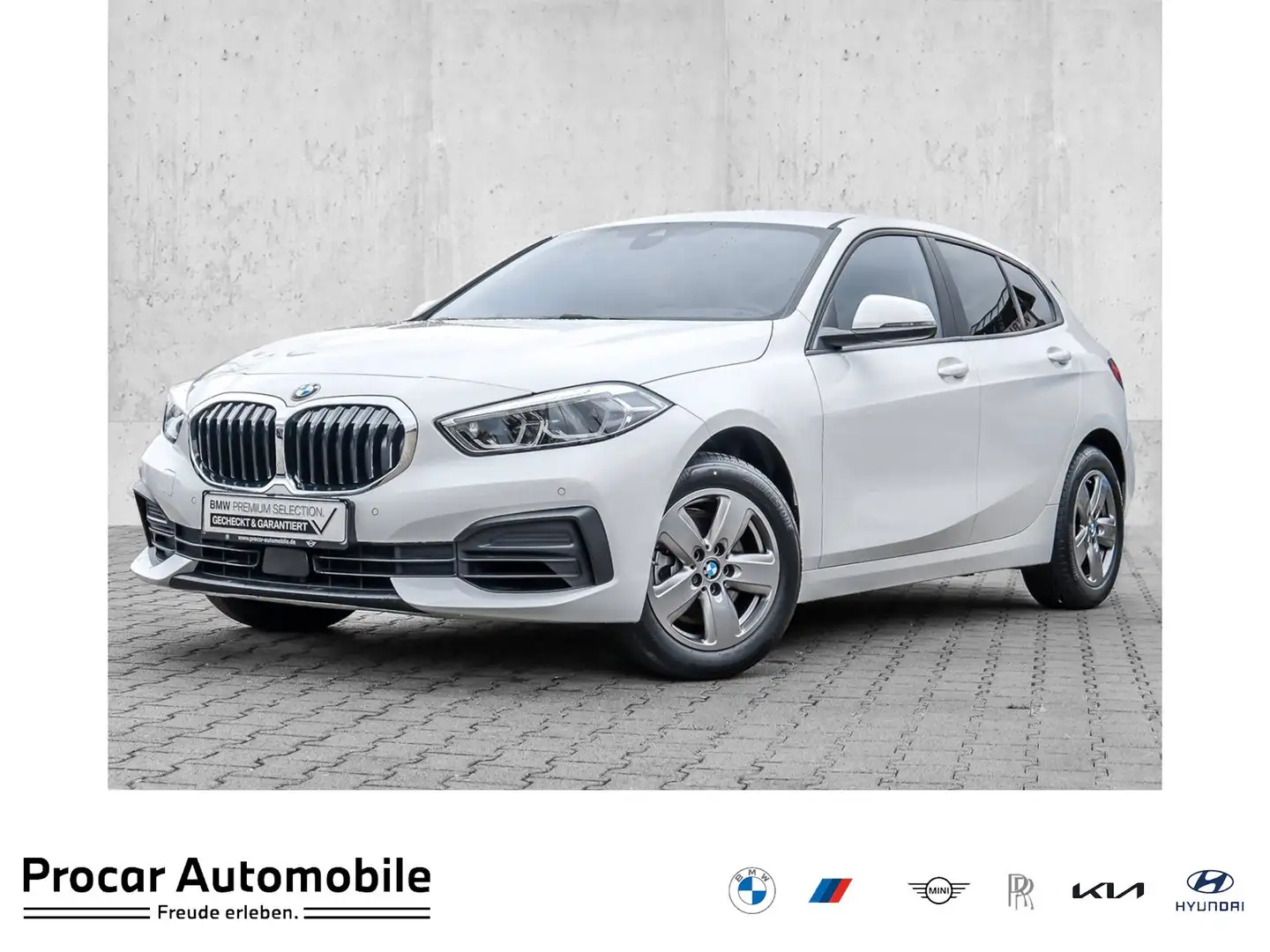 BMW 116 i Live Cockpit Prof Navi PDC LED DAB Weiß - 1