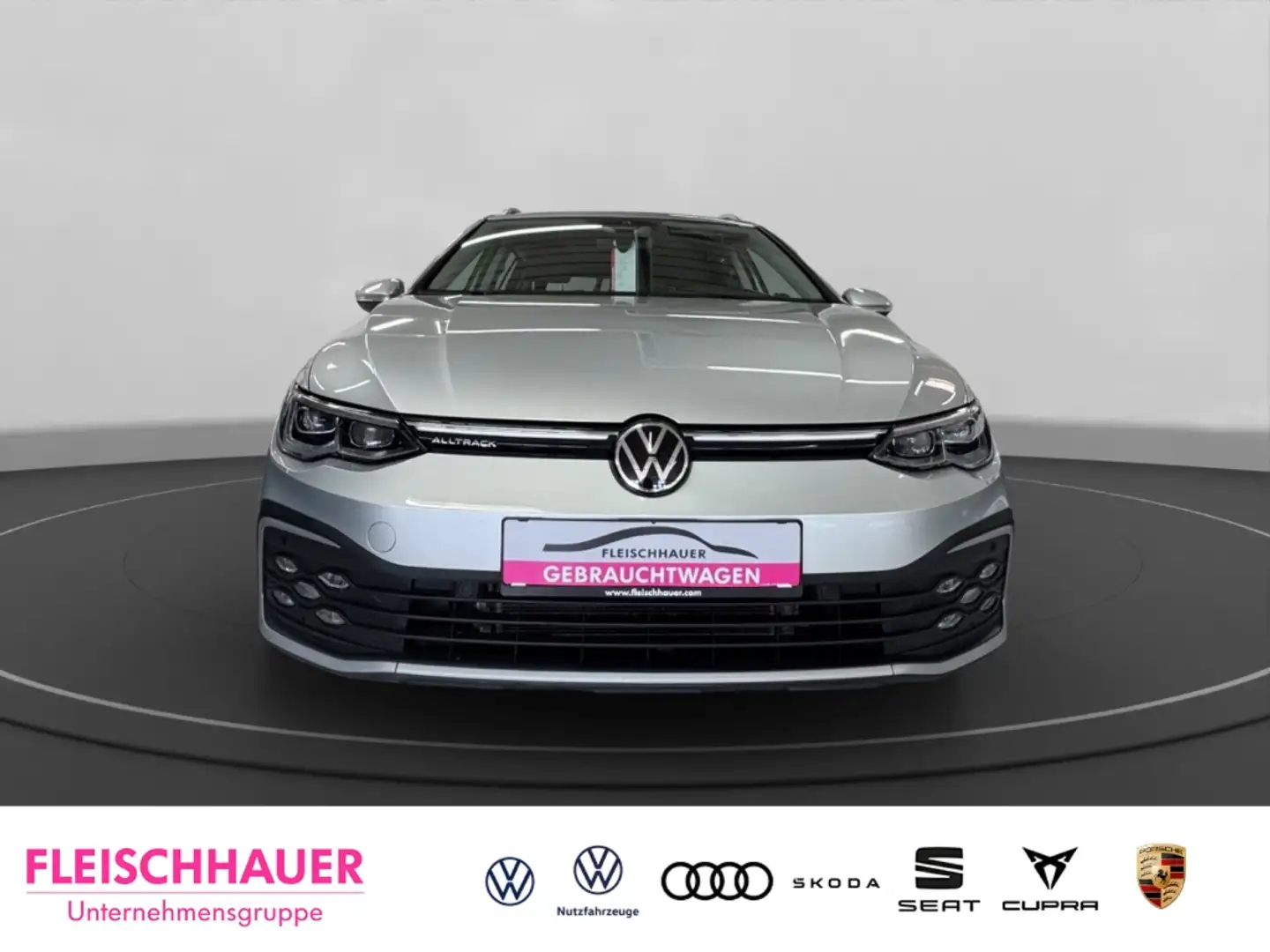 Volkswagen Golf Variant VIII Alltrack 4Motion 2.0 TDI MATRIX+AHK+H Silber - 2