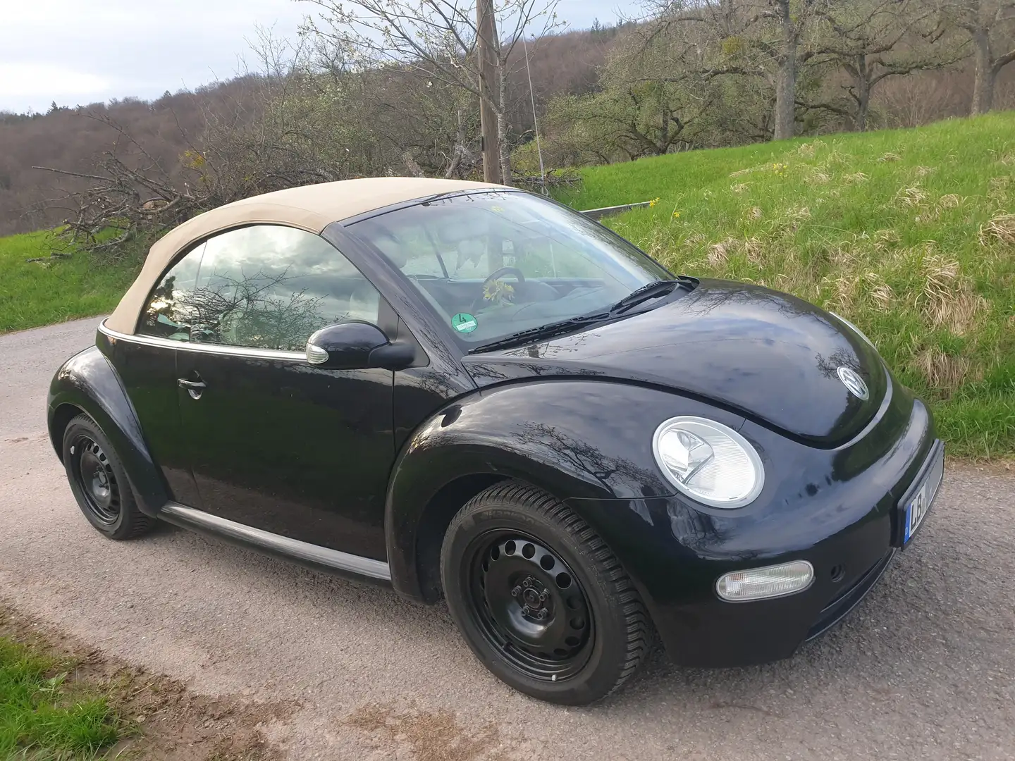 Volkswagen Beetle New beetle Cabrio Noir - 2