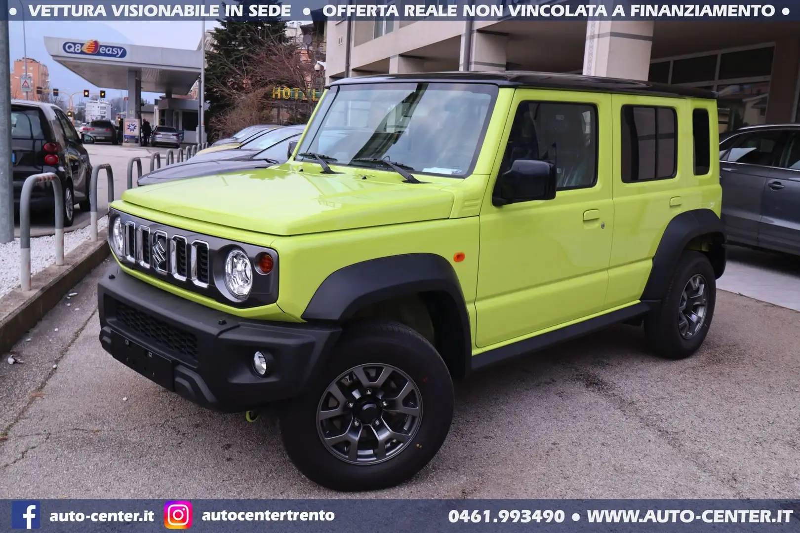 Suzuki Jimny 1.5 AT Allgrip 5PORTE AUTOVETTURA Giallo - 2