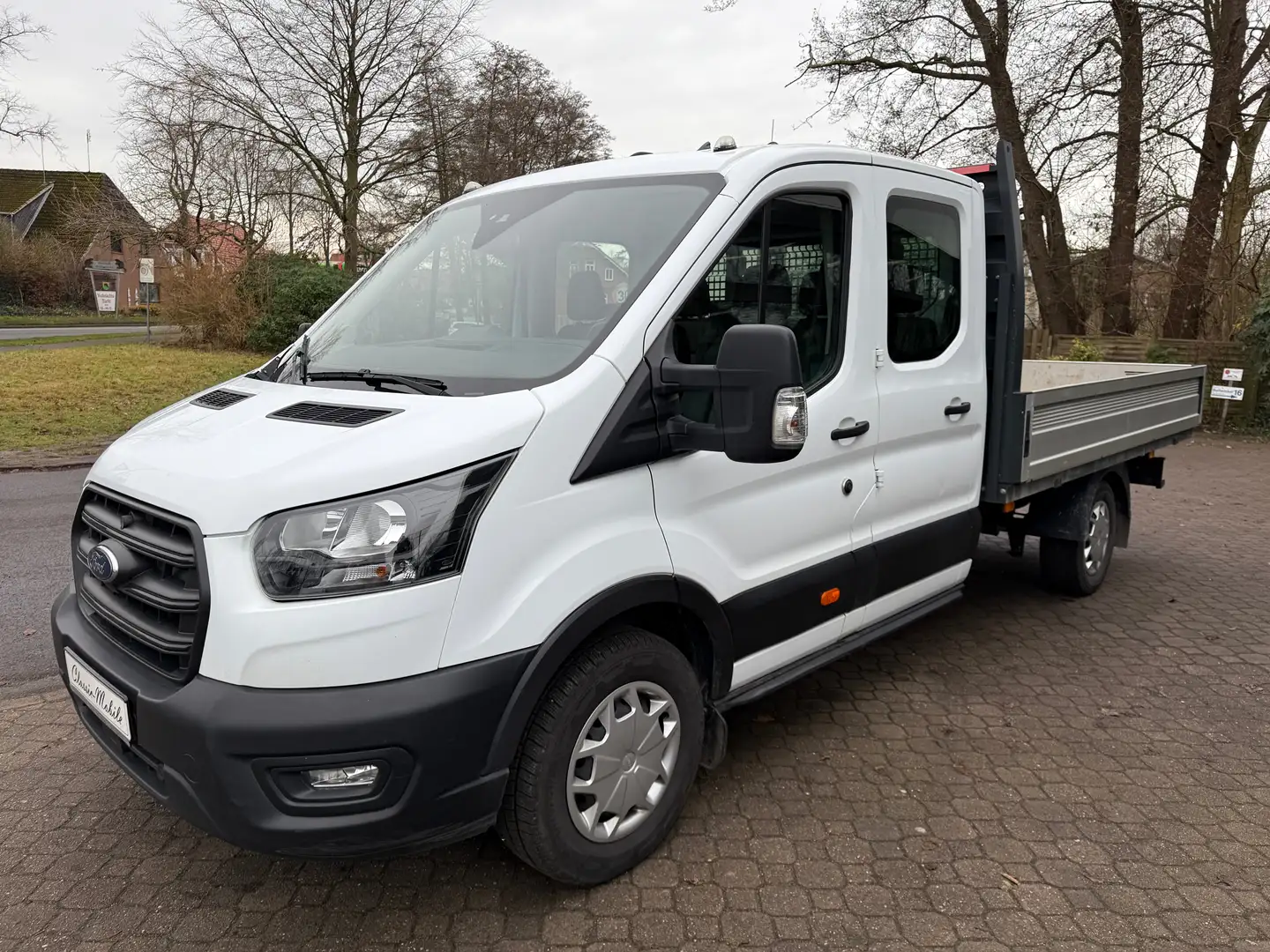 Ford Transit Doka Pritsche 2.0 TDCi 350 L4 Trend *MFL*Klima*AHK Weiß - 2