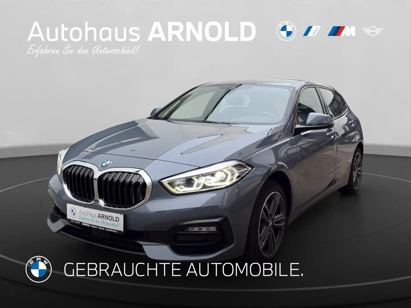 BMW 120 d xDrive Hatch DAB LED Navi Tempomat Klimaaut. Sit Grau - 1