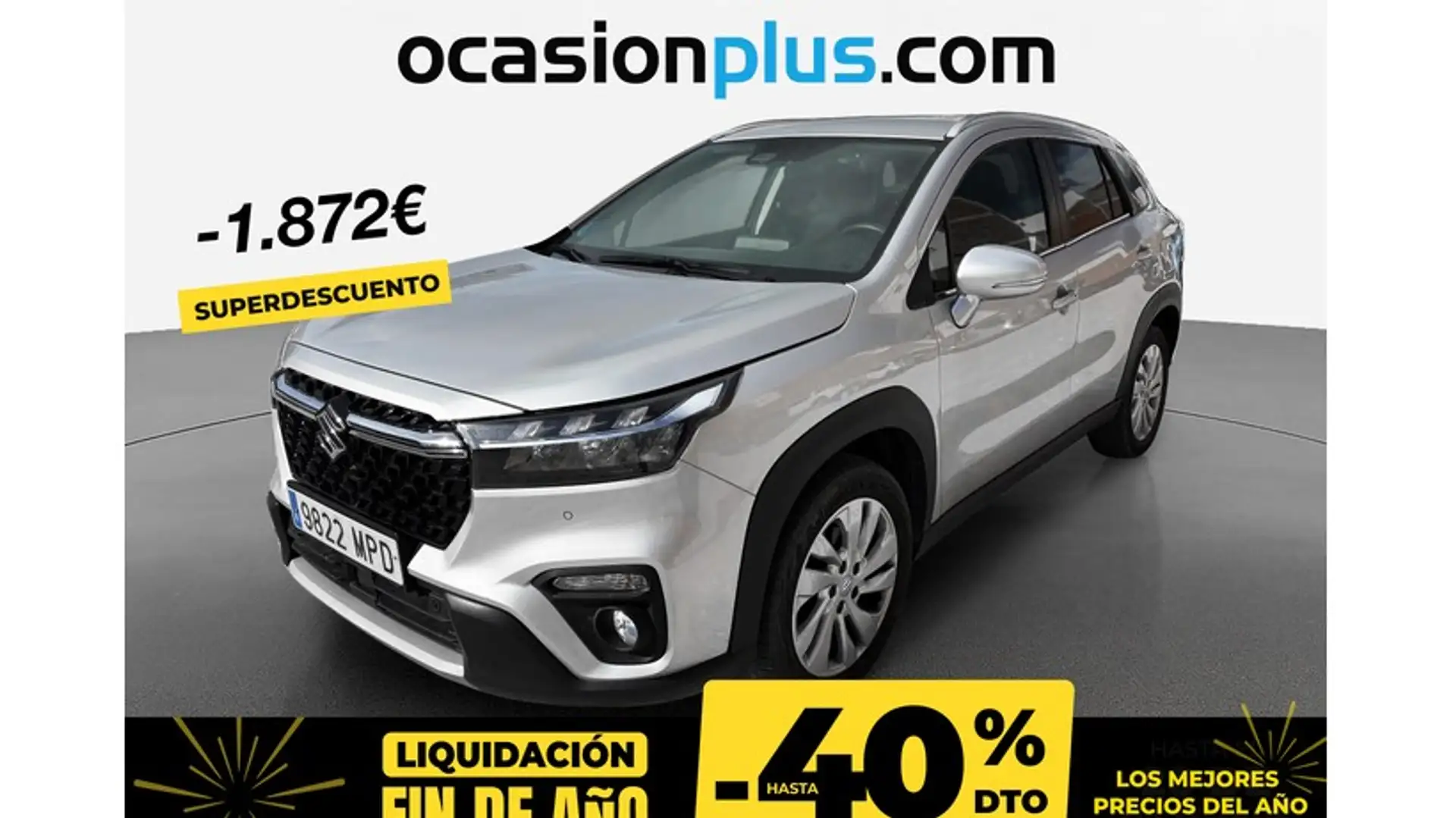 Suzuki SX4 S-Cross 1.4L Mild Hybrid S2 4WD Argent - 1