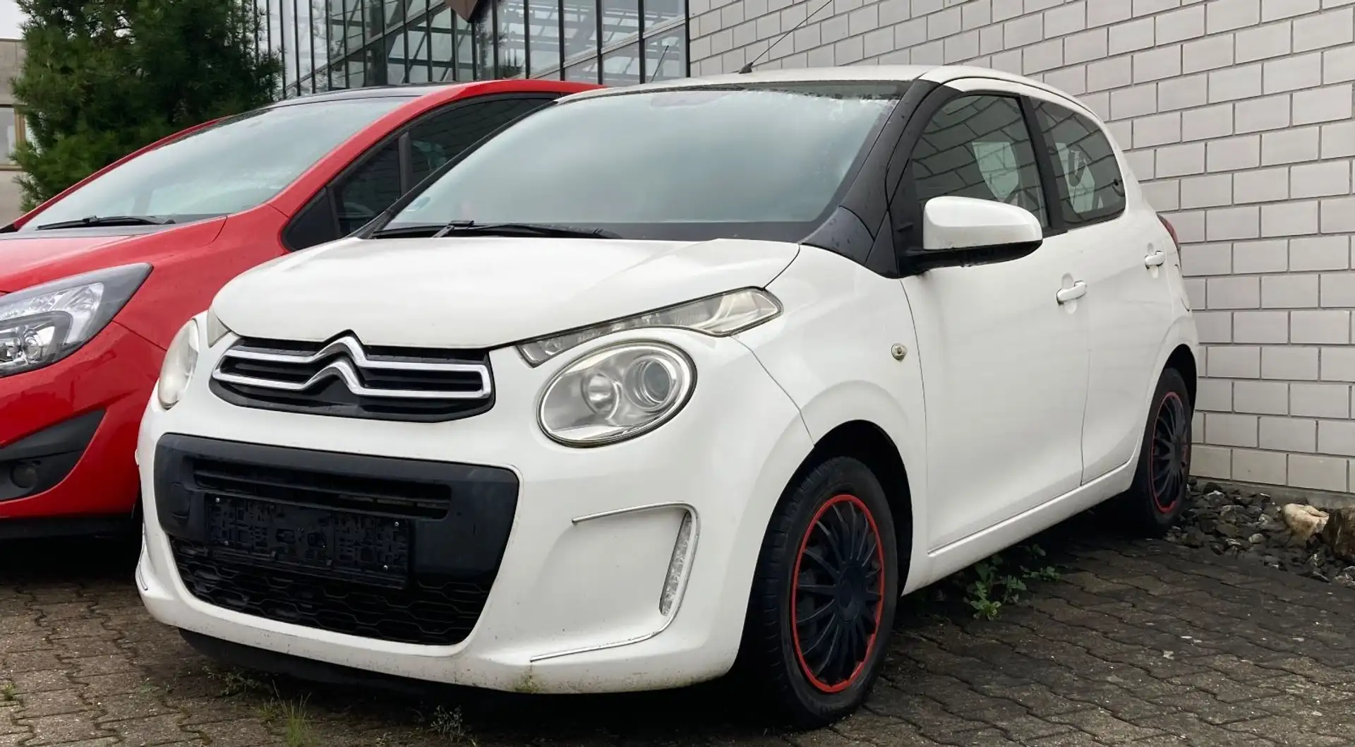 Citroen C1 Feel 5-türig 8-fach bereift Klima Sitzheizung Weiß - 1