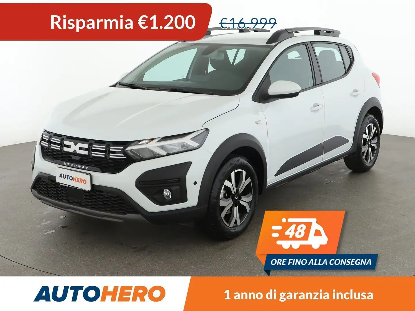 Dacia Sandero 1.0 TCe Expression 90 CV Bianco - 1