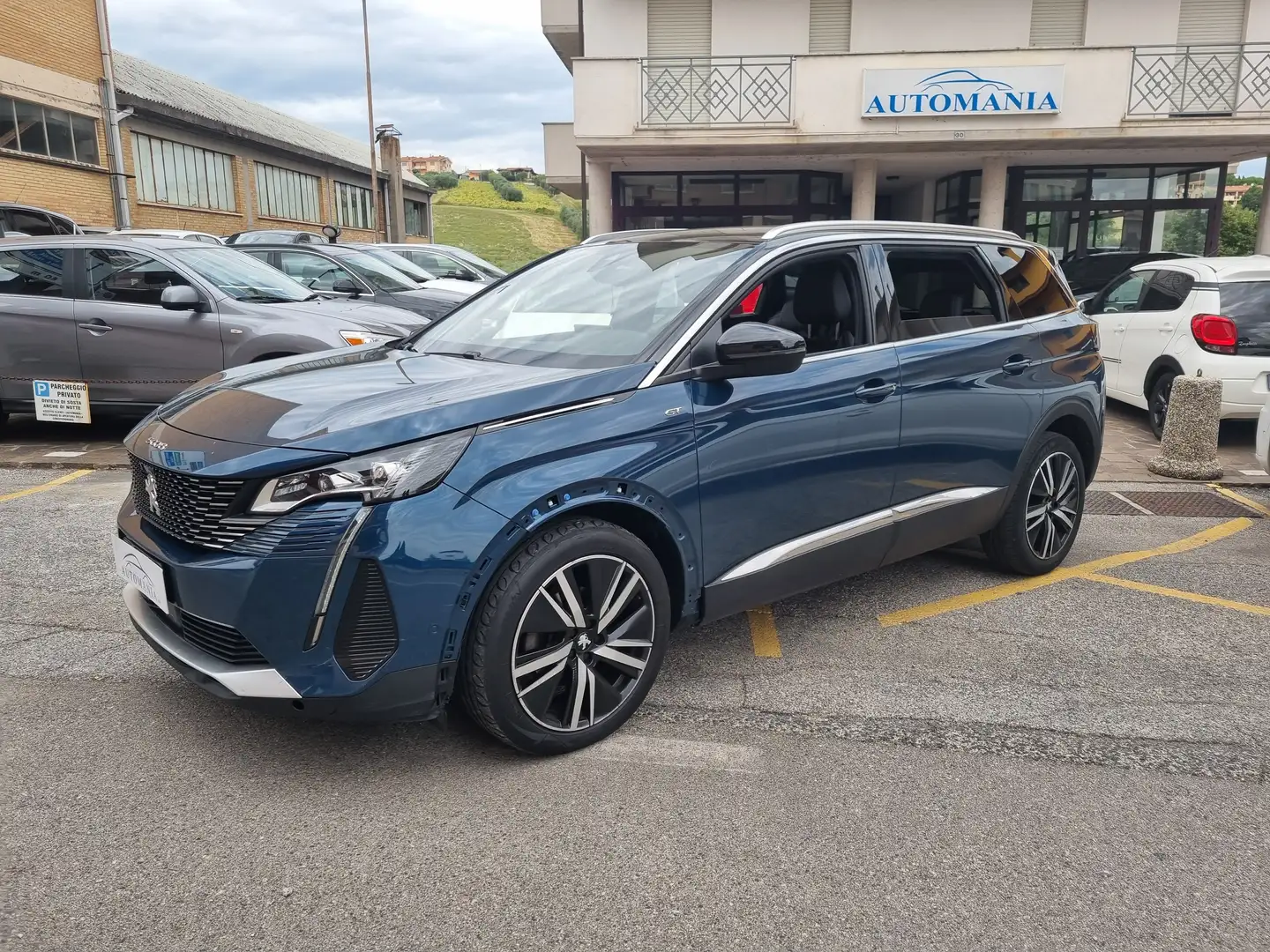Peugeot 5008 5008 1.5 bluehdi GT Line s Aut. 7posti Blau - 1