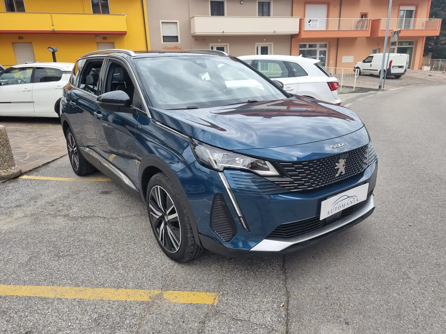 Peugeot 5008 5008 1.5 bluehdi GT Line s Aut. 7posti Blau - 2