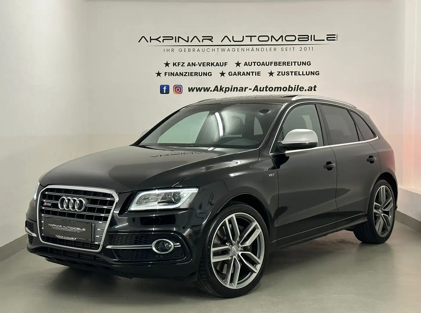 Audi SQ5 3.0 TDI quattro NUR 76TKM - PANO - LED Schwarz - 1