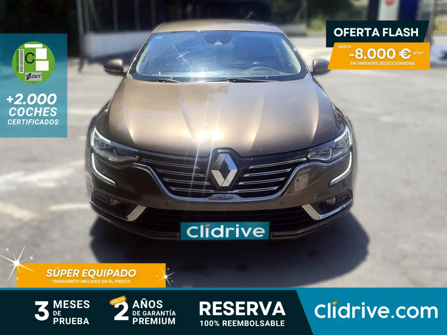 Renault Talisman Init. Paris En. dCi 118kW T. T. EDC Коричневий - 1