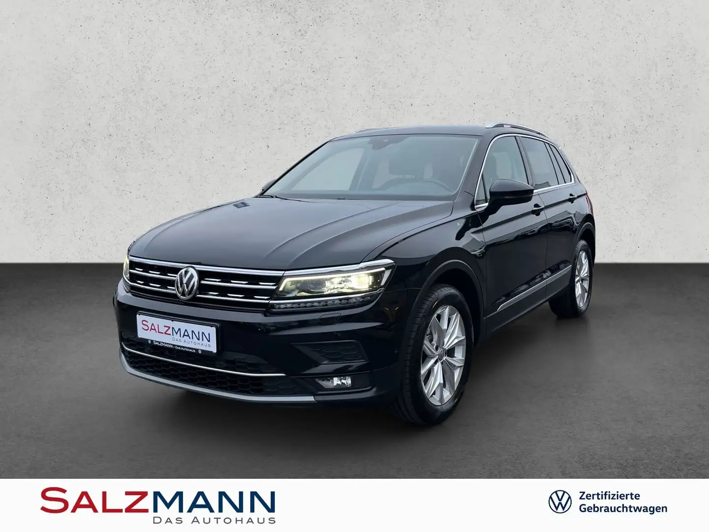 Volkswagen Tiguan 2.0 TSI Highline 4Motion OPF (EURO 6d-TEM Schwarz - 1