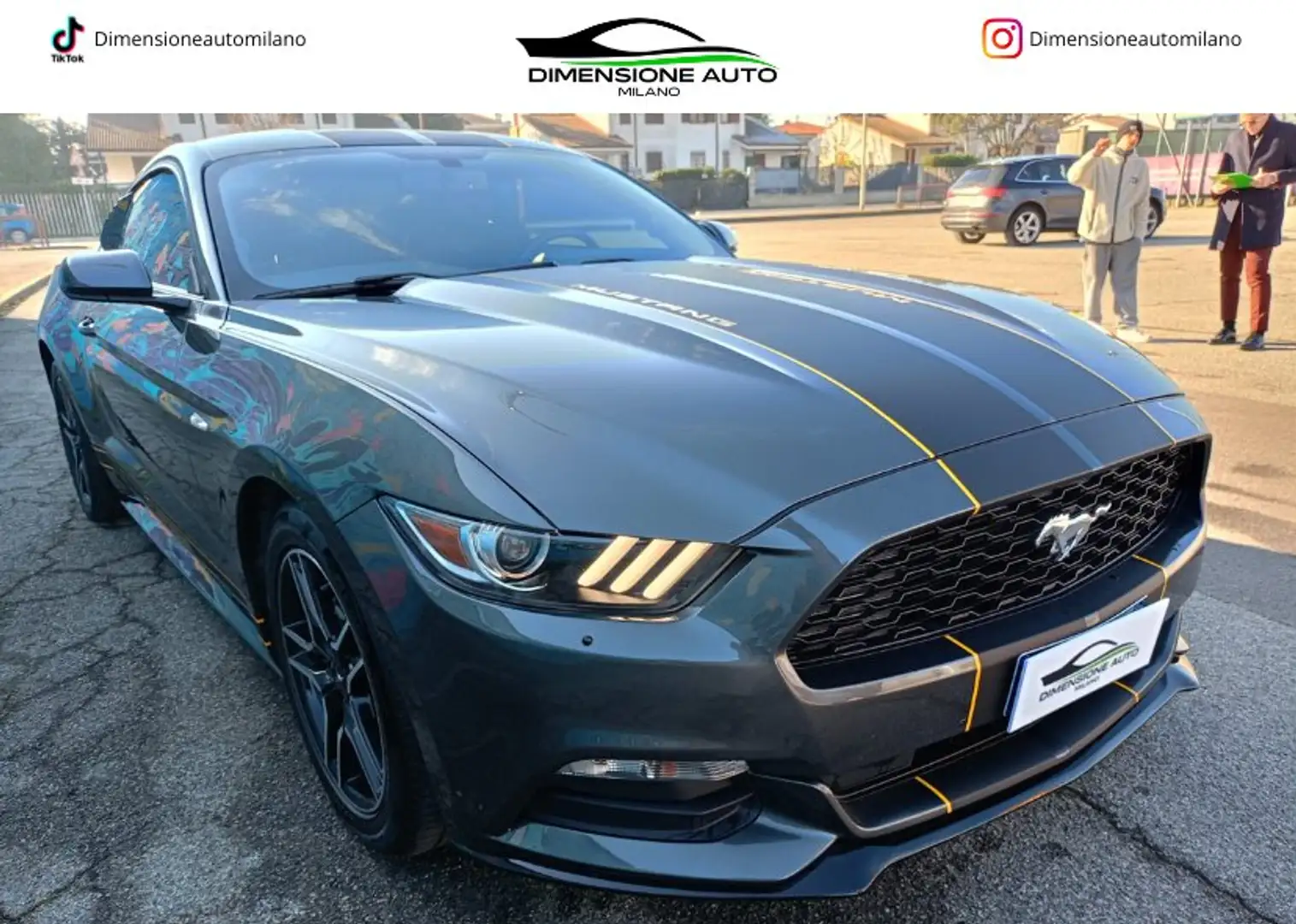 Ford Mustang Fastback 3.7 ti-vct V6 auto Gris - 1