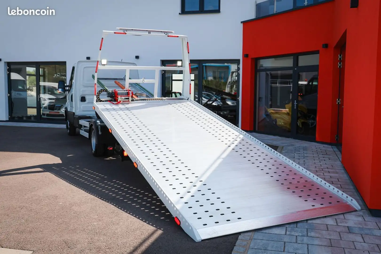 Iveco Daily 35C16 2025 160ch porte voiture neuve plateau couli Blanc - 2