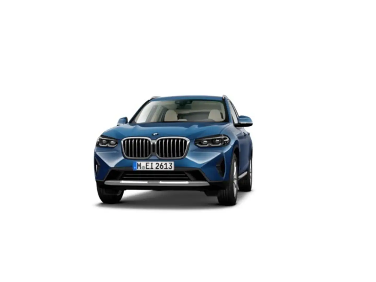 BMW X3 xDrive 20dA xLine Bleu - 1