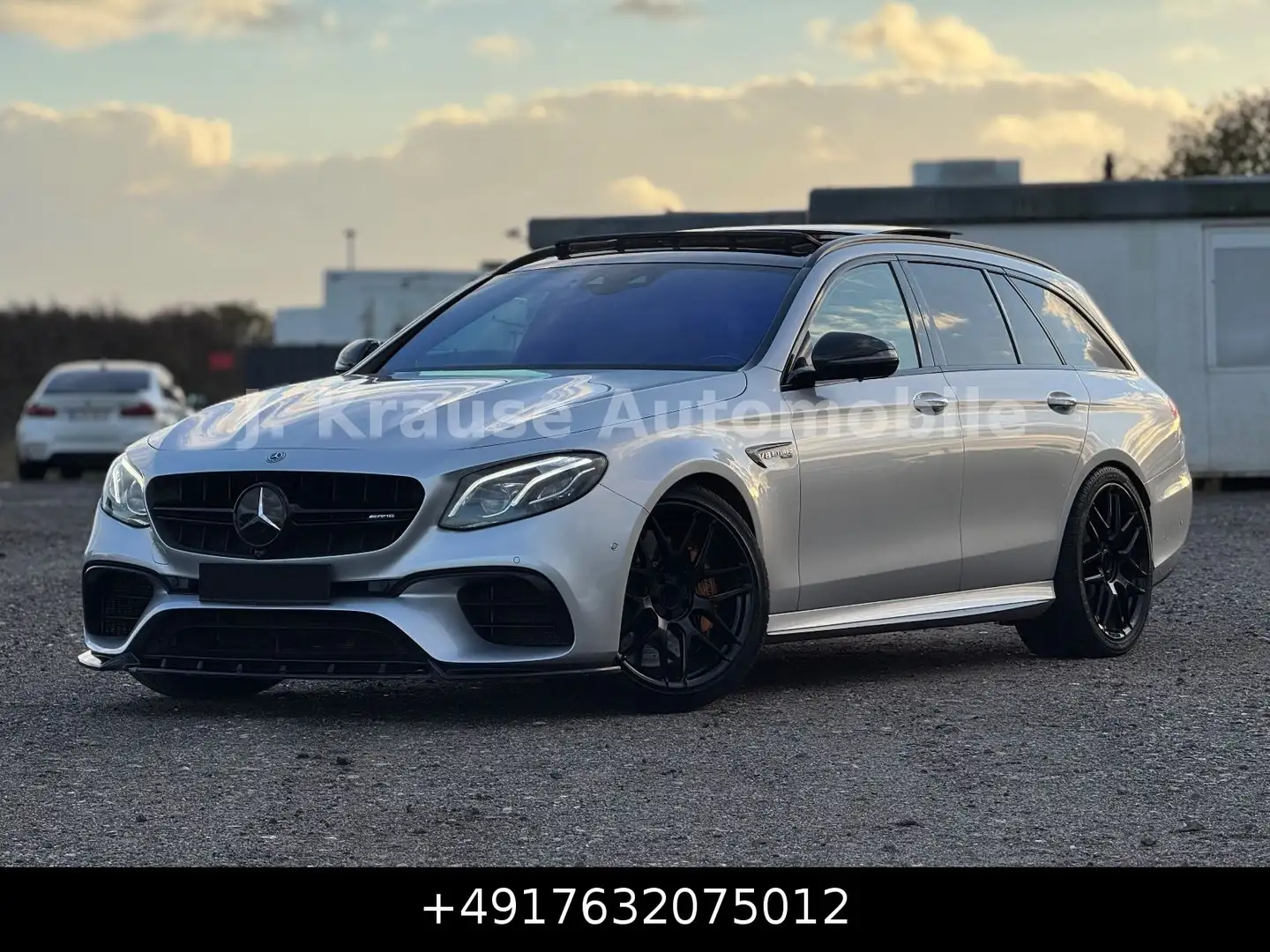 Mercedes-Benz E 63 AMG E 63S AMG 4Matic T Keramik Pano Carbon Mega Voll Argento - 1