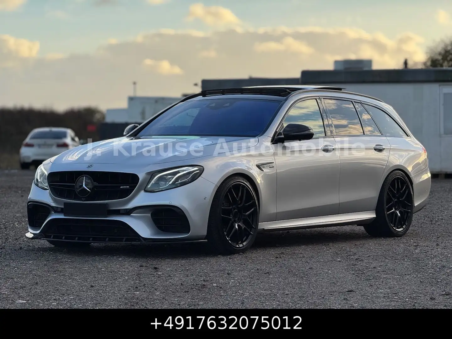 Mercedes-Benz E 63 AMG E 63S AMG 4Matic T Keramik Pano Carbon Mega Voll Argento - 2