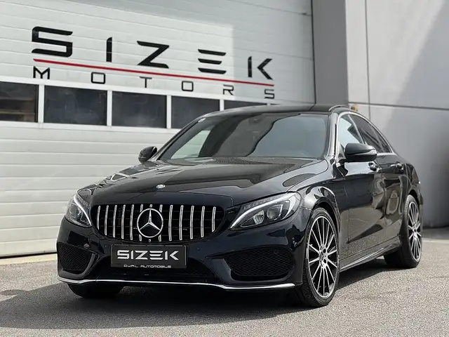 Mercedes-Benz C 180 d AMG Line Aut.|AMG 63 LOOK|PANO|LED|NAVI|RFK