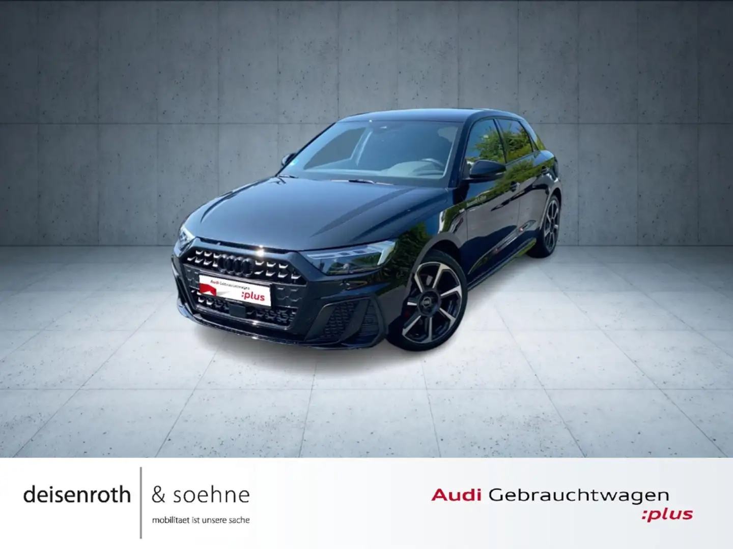 Audi A1 Sportback S line 40 TFSI LED/18''/ASI/PBox/EPH/SHZ Schwarz - 1
