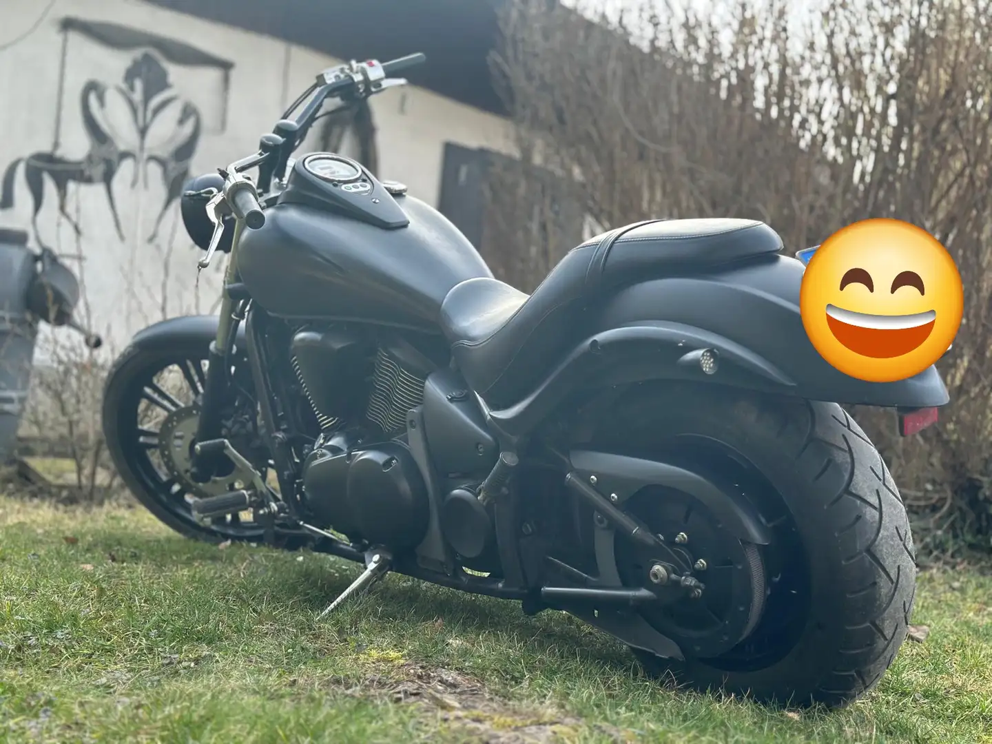 Kawasaki VN 900 Custom Negro - 2