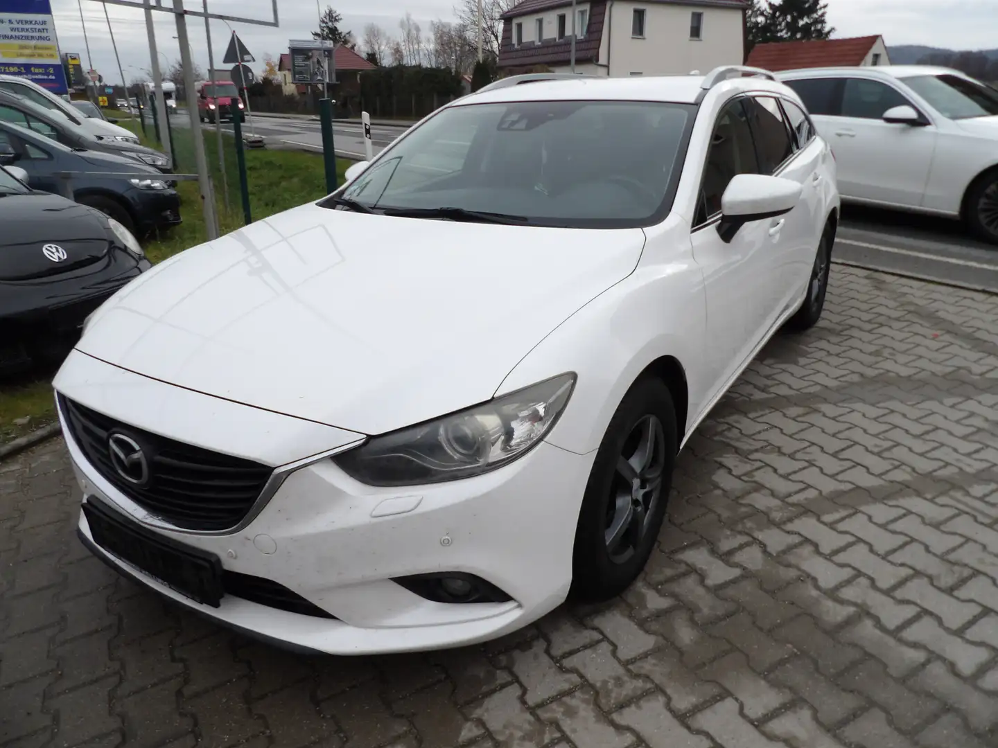 Mazda 6 Sports-Line Alu. PDC 1.Hand HU bis 07/2027 Weiß - 1