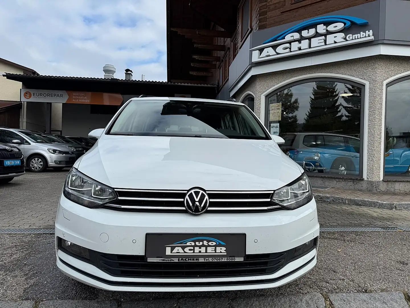 Volkswagen Touran CL 2,0 BMT TDI DSG*Standheizung*AHK*ACC* Blanc - 2